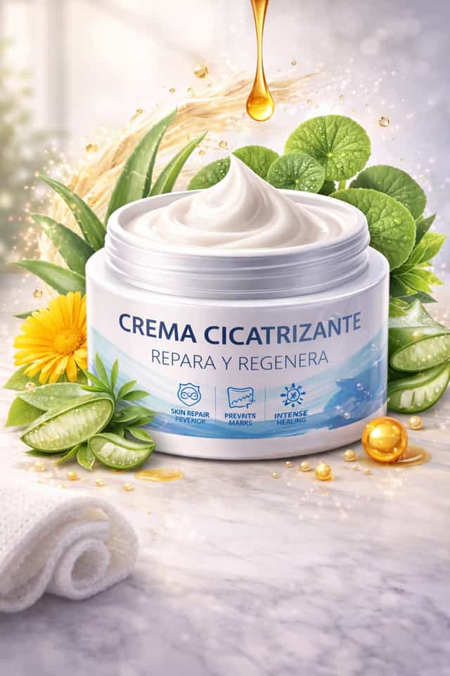Crema cicatrizante