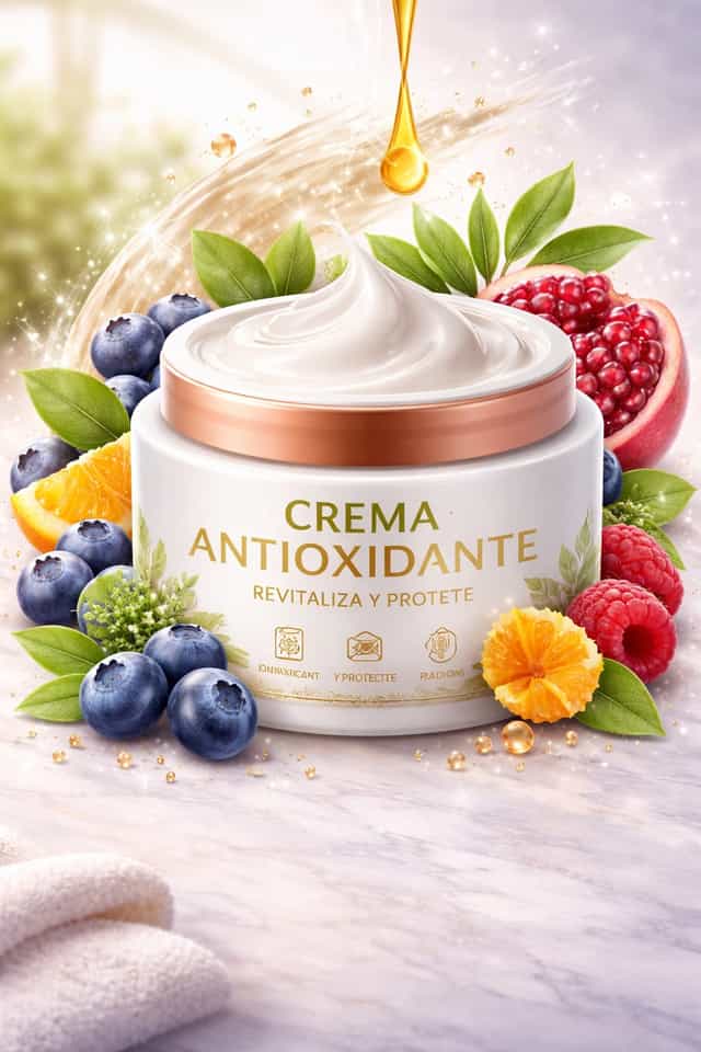Crema antioxidante