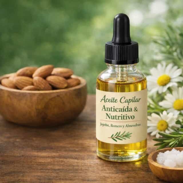 Aceite capilar anticaída