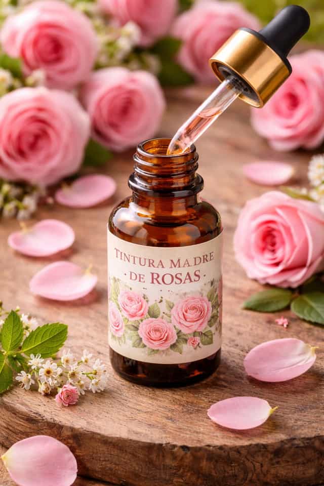 Tintura madre de rosas